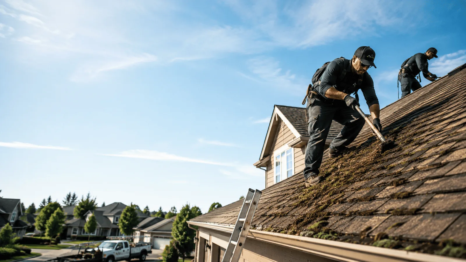 Roof Moss Removal in Twin Peaks, CA near me